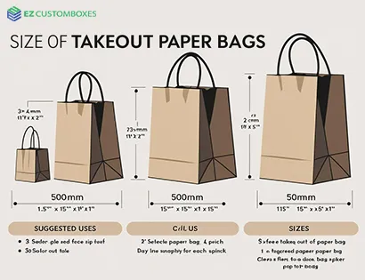 what is the takeout paper bag size ultimate guide