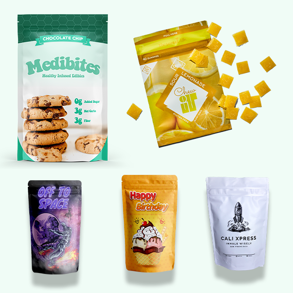 Packaging with Mylar Bags