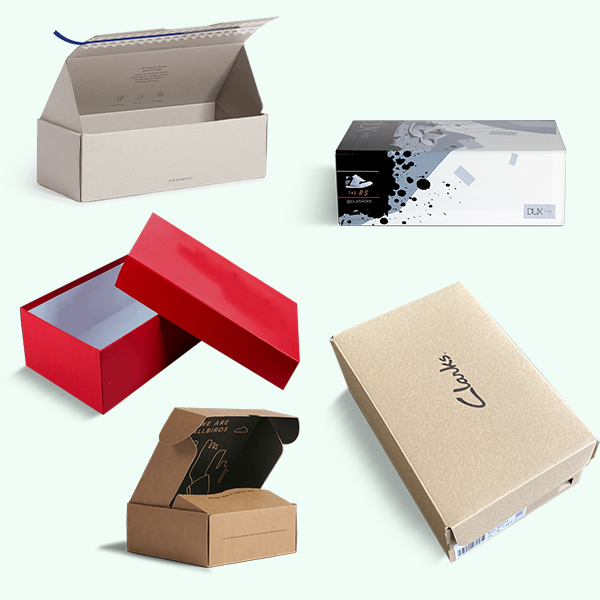 Packaging with FootWear Boxes