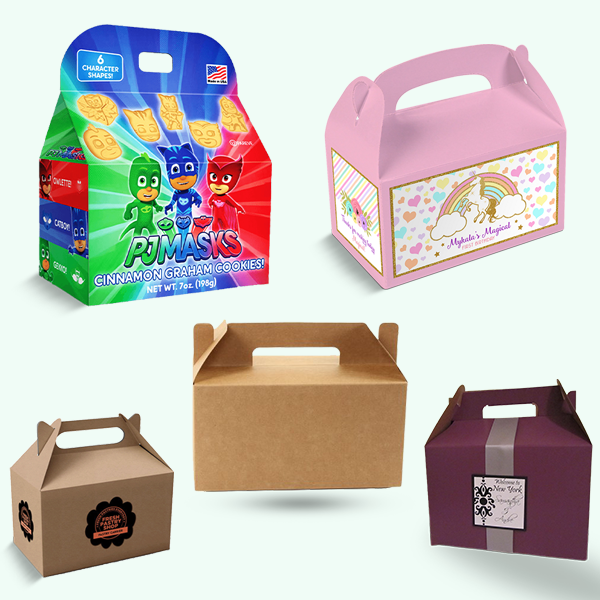Packaging with Gable Boxes