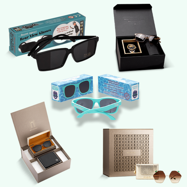 Packaging with Sunglass Boxes