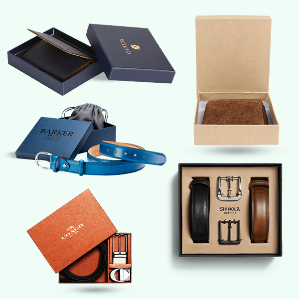 Packaging with Belts & Wallet Boxes