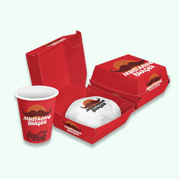 Custom Printed Wholesale Burger Boxes | EZCustomBoxes