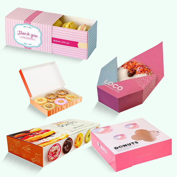 Packaging with Donut Boxes