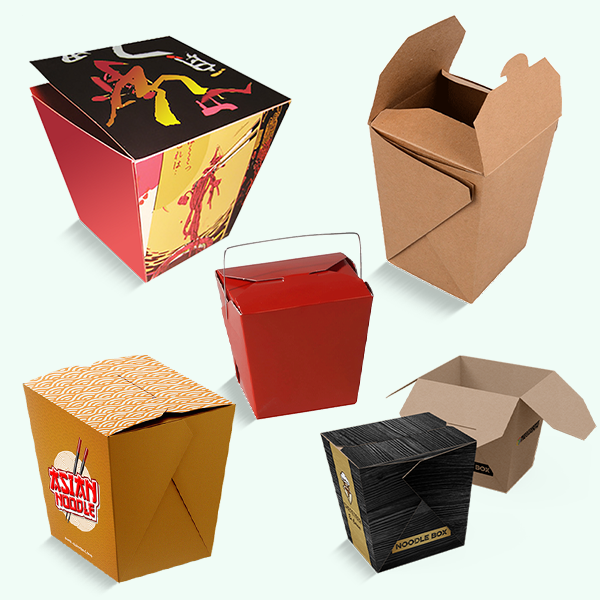Packaging with Chinese Take Out Boxes