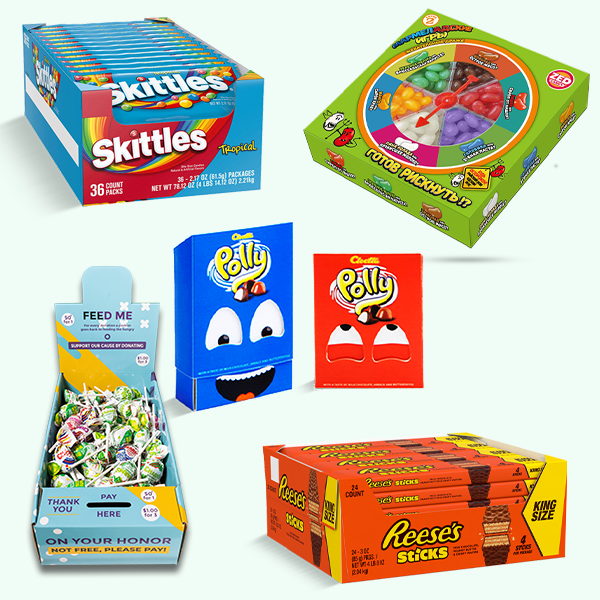 Packaging with Candy Boxes