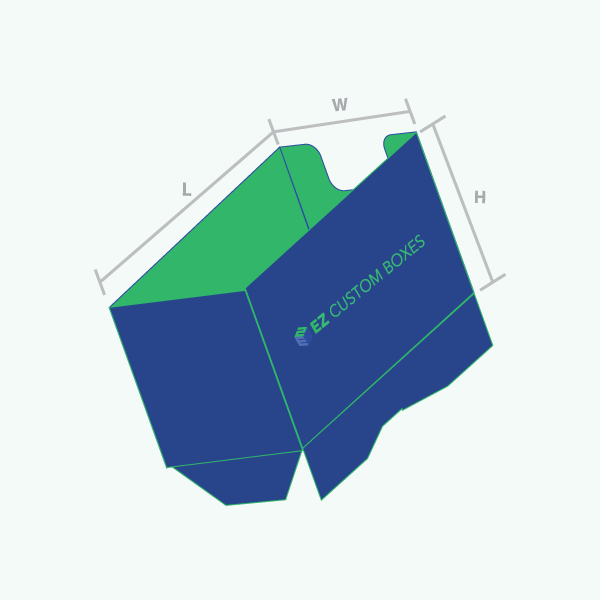 Custom Auto Bottom Tray | Free Shipping USA | EZ Custom Boxes