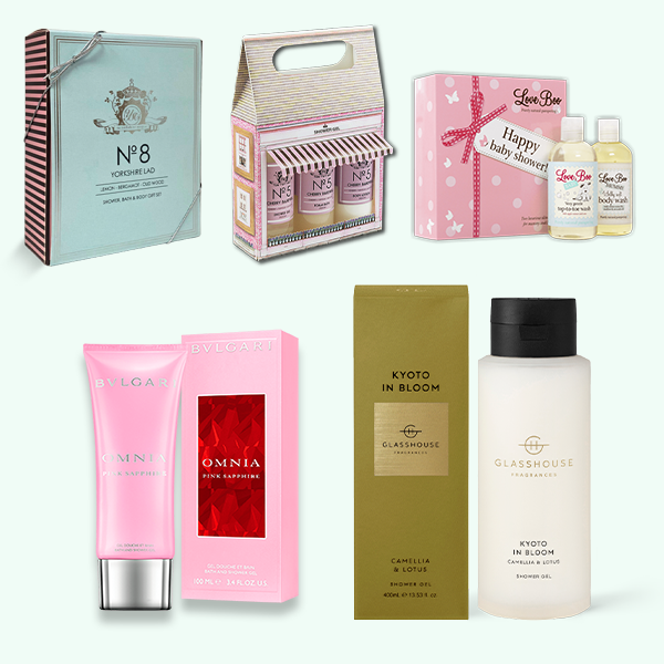 Packaging with Shower Gel Boxes