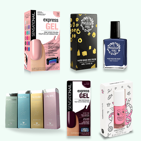 Packaging with Nail Polish Boxes