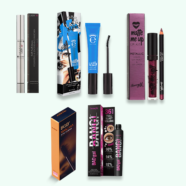 Packaging with Mascara Boxes