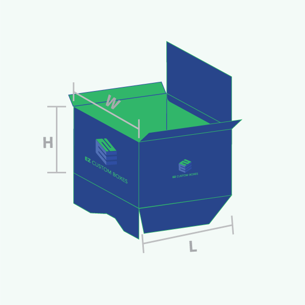 Custom Auto Bottom boxes | Free Shipping USA | EZ Custom Boxes