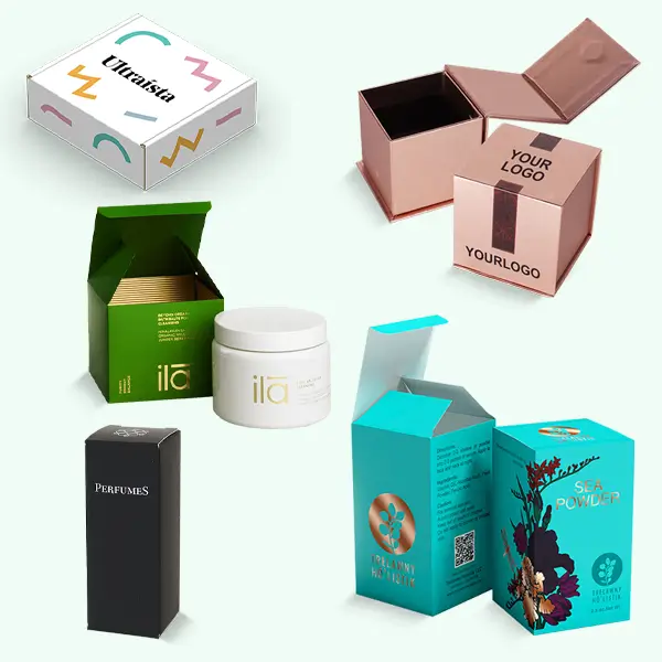 Packaging with Cosmetic Boxes