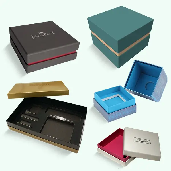 Packaging with Shoulder Rigid Boxes