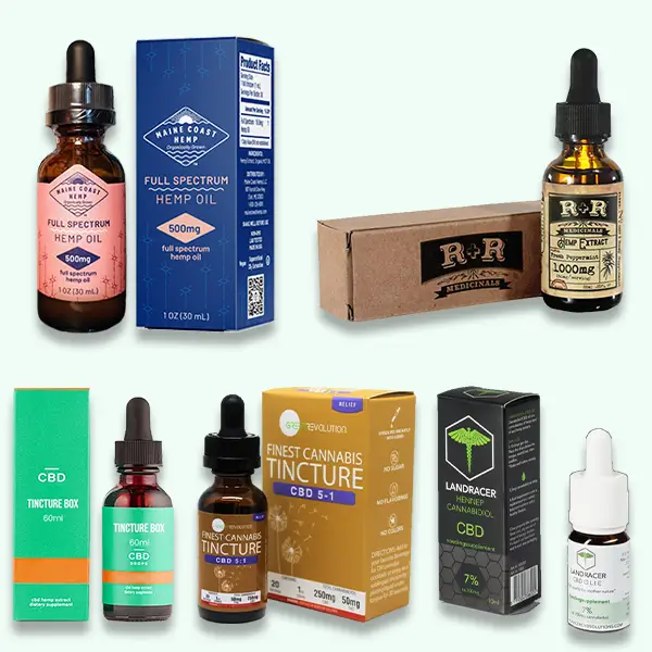 Packaging with Tincture Boxes