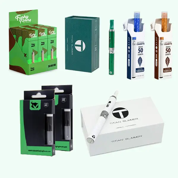 Packaging with E-Cigarette Boxes