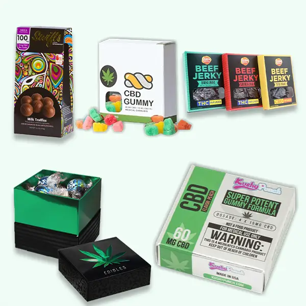Packaging with Edibles Boxes
