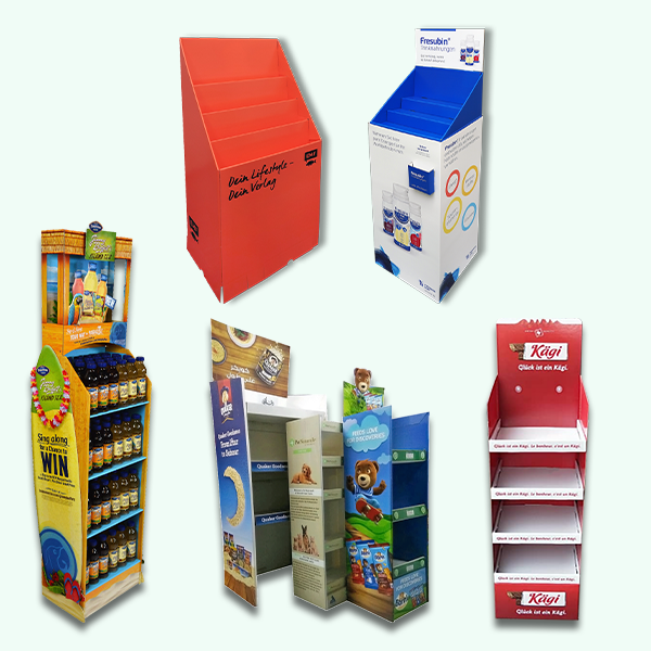 Packaging with Floor Display Boxes