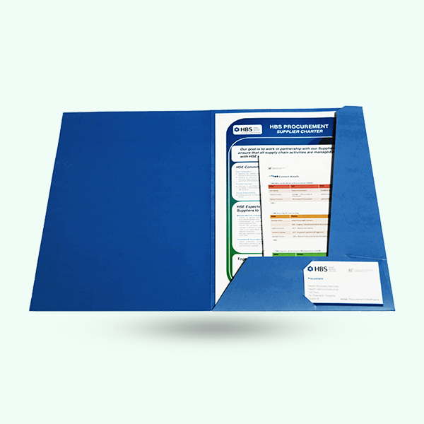Custom Printed Business Folders | Wholesale Prices