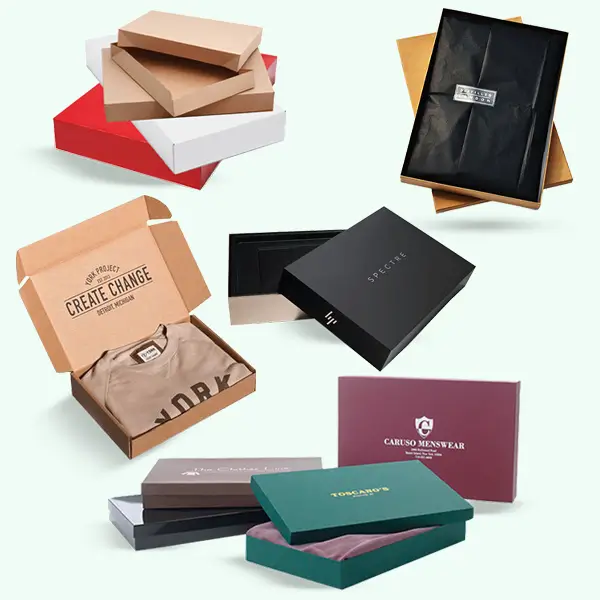 Packaging with Apparel Boxes