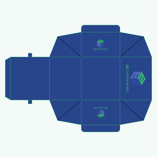 Tuck With Bottom Dust Flap Lock | Free Shipping | EZ Custom Boxes