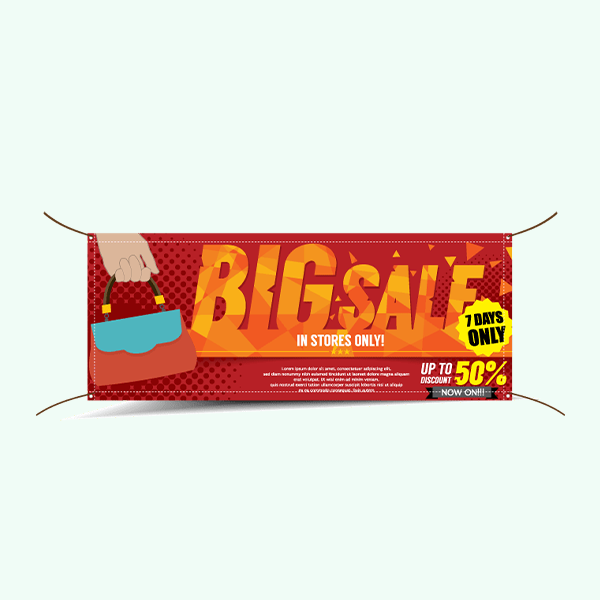 Custom Vinyl Banners Printing | Free Rush Shipping | EZCB