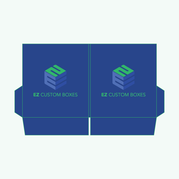 cardboard folder business card