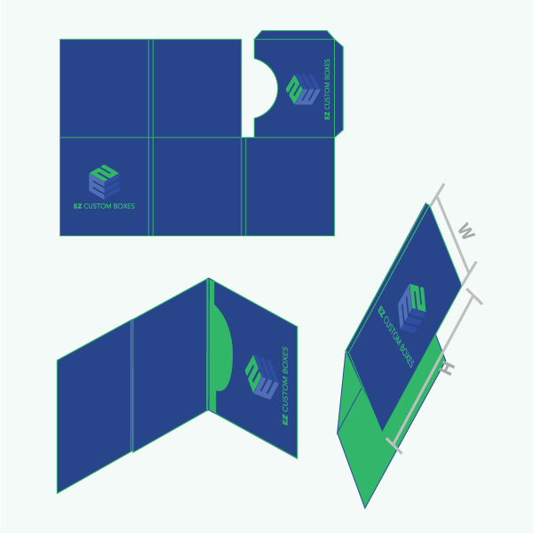 Packaging with Six Panel CD Jacket