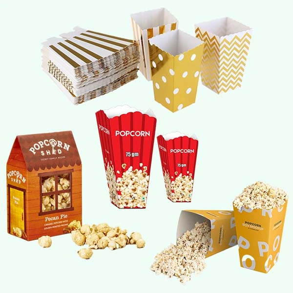 Packaging with Popcorn Boxes