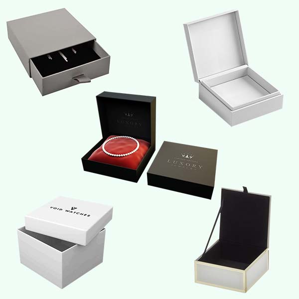 Packaging with Jewellery Boxes
