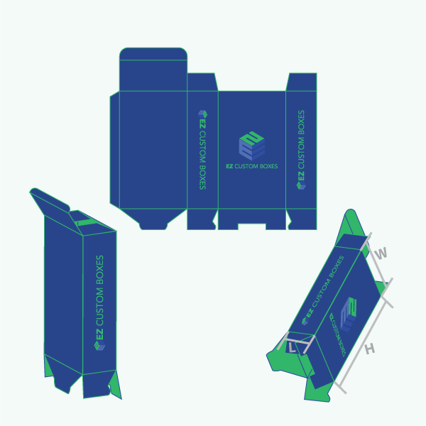 Packaging with 1-2-3 Bottom