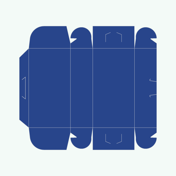 six corner packaging