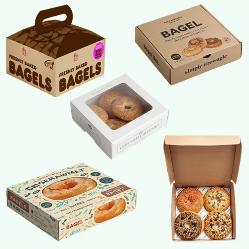 Bagel Boxes | Custom Printed Bagel Packaging Boxes Wholesale
