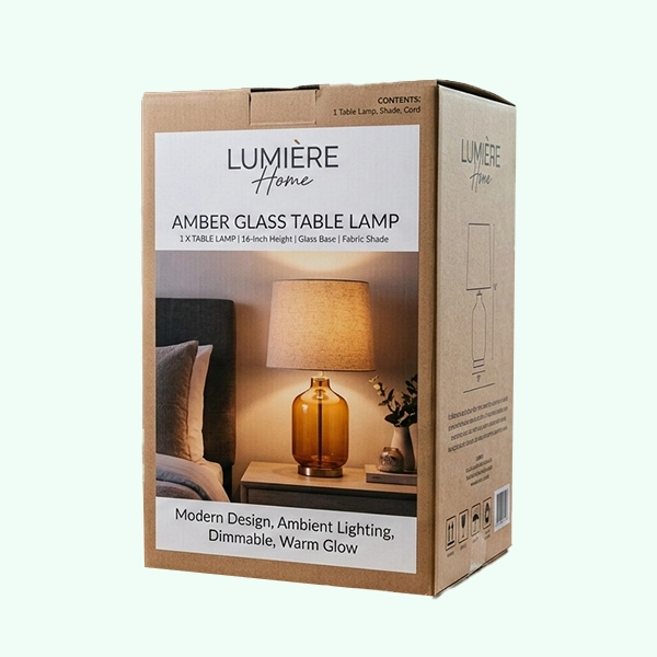 table lamp packaging boxes, table lamp packaging box, custom table lamp packaging boxes