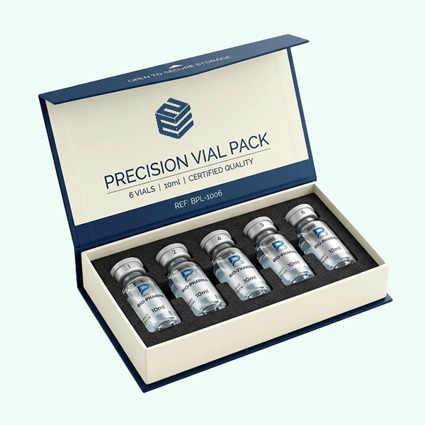 custom vials boxes with insert