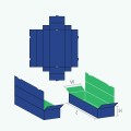 Doube tray boxes