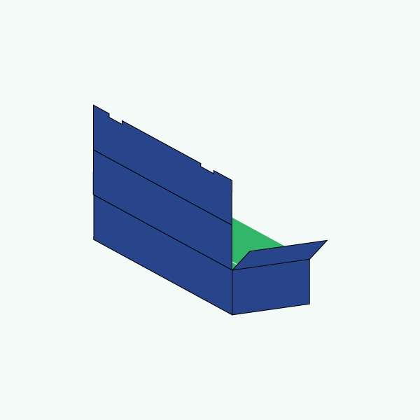Doube tray boxes