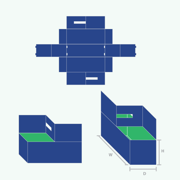 Packaging with Glass Carrier