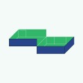 regular six corner boxes