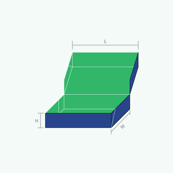 Four Corner Cake Box