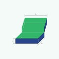 Four Corner Cake Box