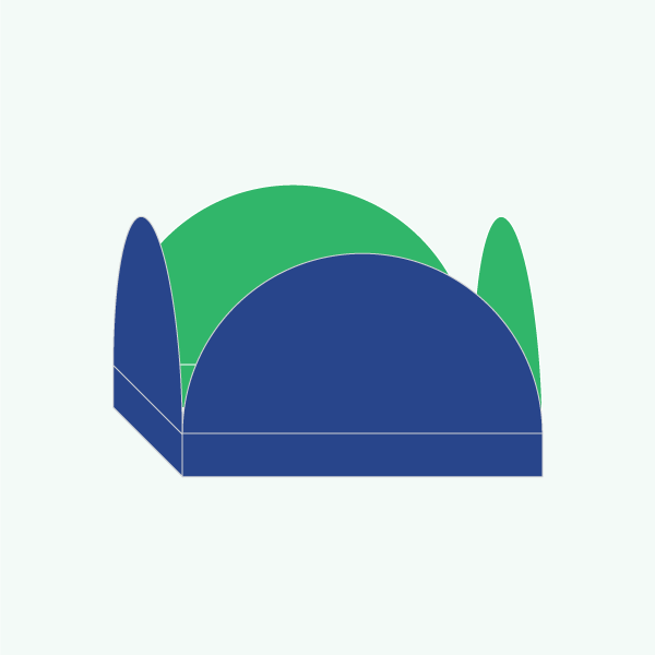 Half Circular Interlocking