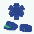 Hexagon Two Piece boxes