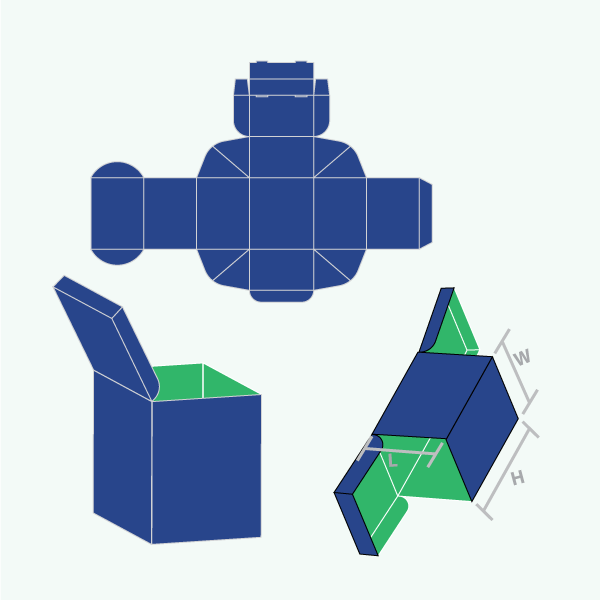 Packaging with T Box