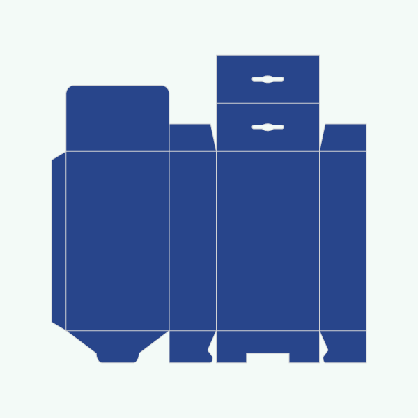 Five Panel Hanger Snap Lock Bottom