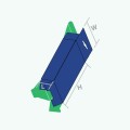 Five Panel Hanger Snap Lock Bottom