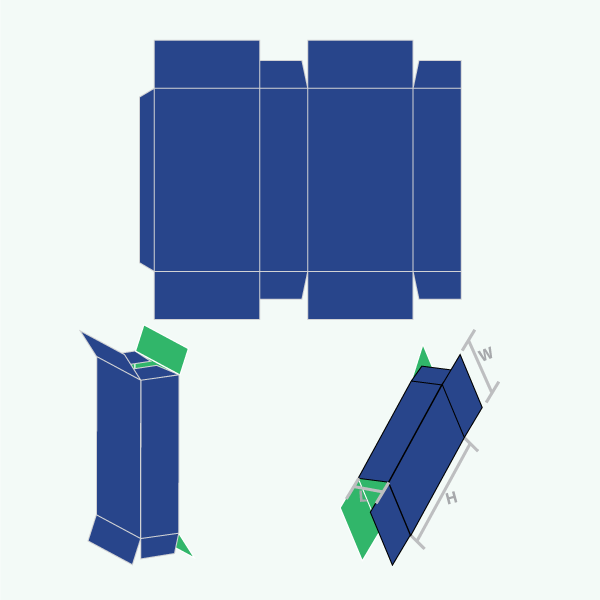 Packaging with Seal End With Tear Open