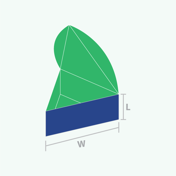 Triangular Tray Lid