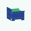 Custom 1-2-3 bottom display boxes