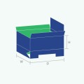 Custom 1-2-3 bottom display boxes
