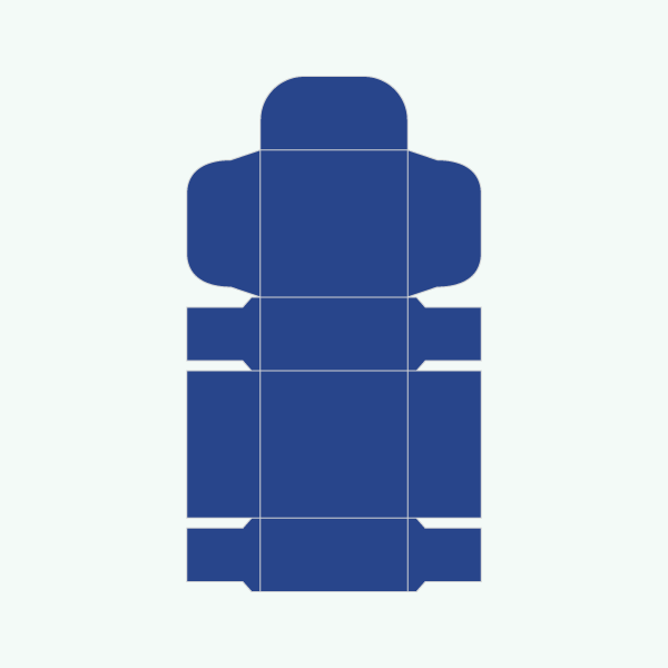 4 Corner Tray Tuck Tuck Top